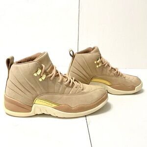 Nike Air Jordan 12 Retro Vachetta Tan AO6068 203 Size Women’s 8.5